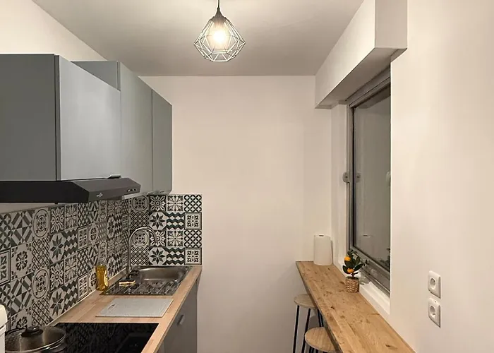 Apartamento Lumineux Avec Balcon Proche De La Gare